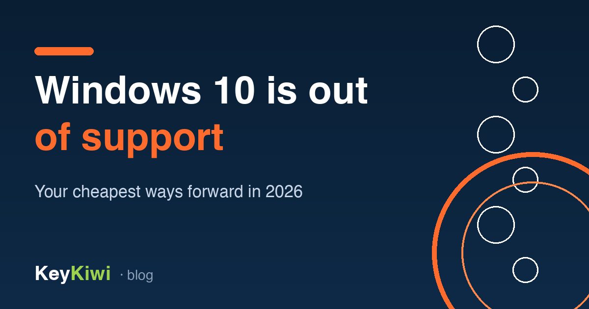 Windows 10 End of Support: Your Options in 2026