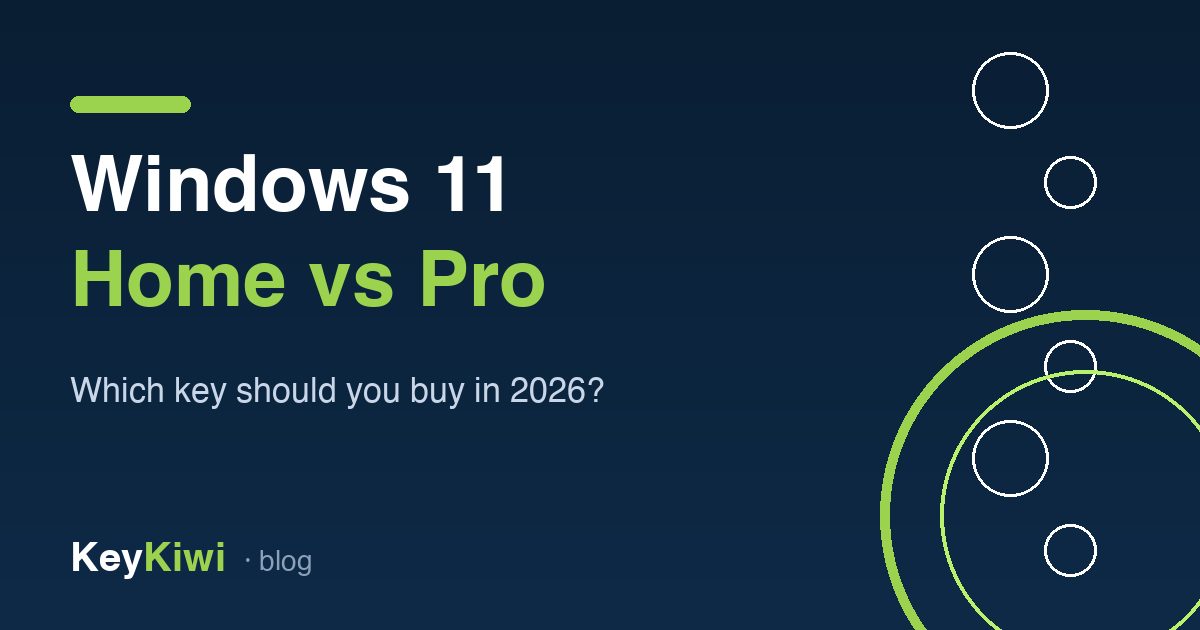 Windows 11 Home vs Pro comparison